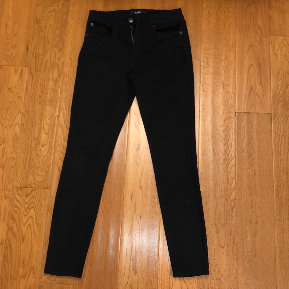 Black High Rise Jeans